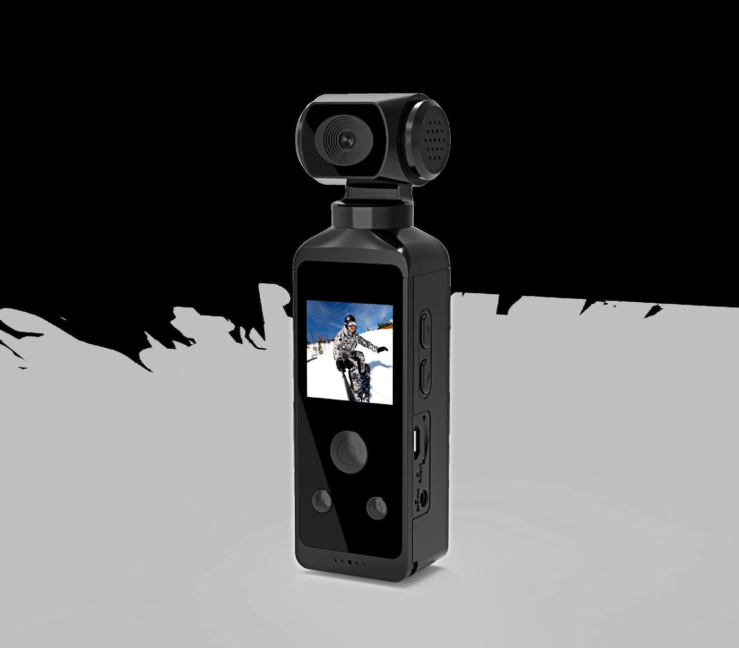 Stcraftdigital 270° 4K pocket camera capturing high-resolution footage for home improvement projects and outdoor adventures.