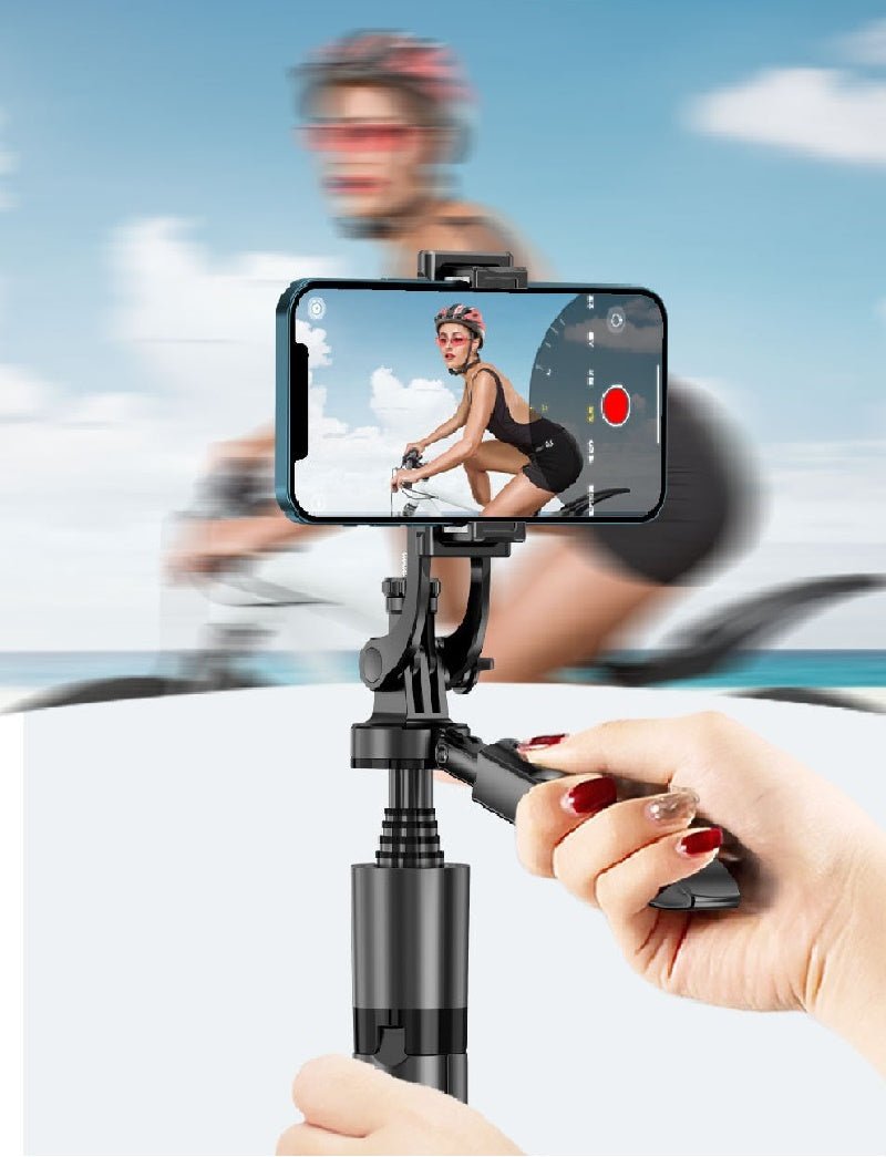 360 Auto Face Tracking Gimbal AI Smart Gimbal Face Tracking Auto Phone Holder For Smartphone Video Vlog Live Stabilizer Tripod - stcraftdigital