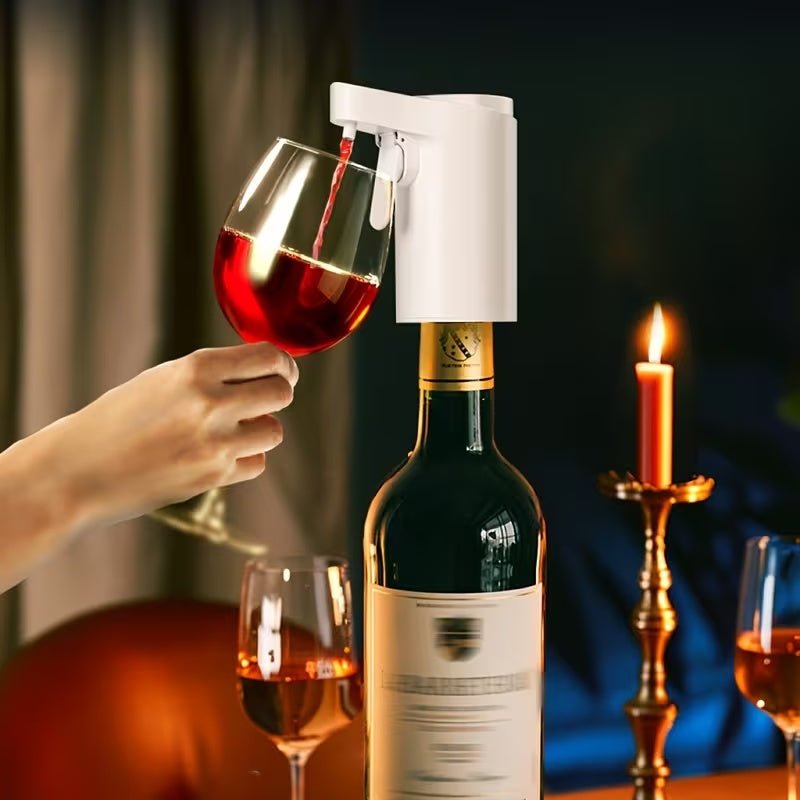 Smart Electric Wine Dispenser Touch Aerator Decanter Pourer - stcraftdigitalHome Improvement1