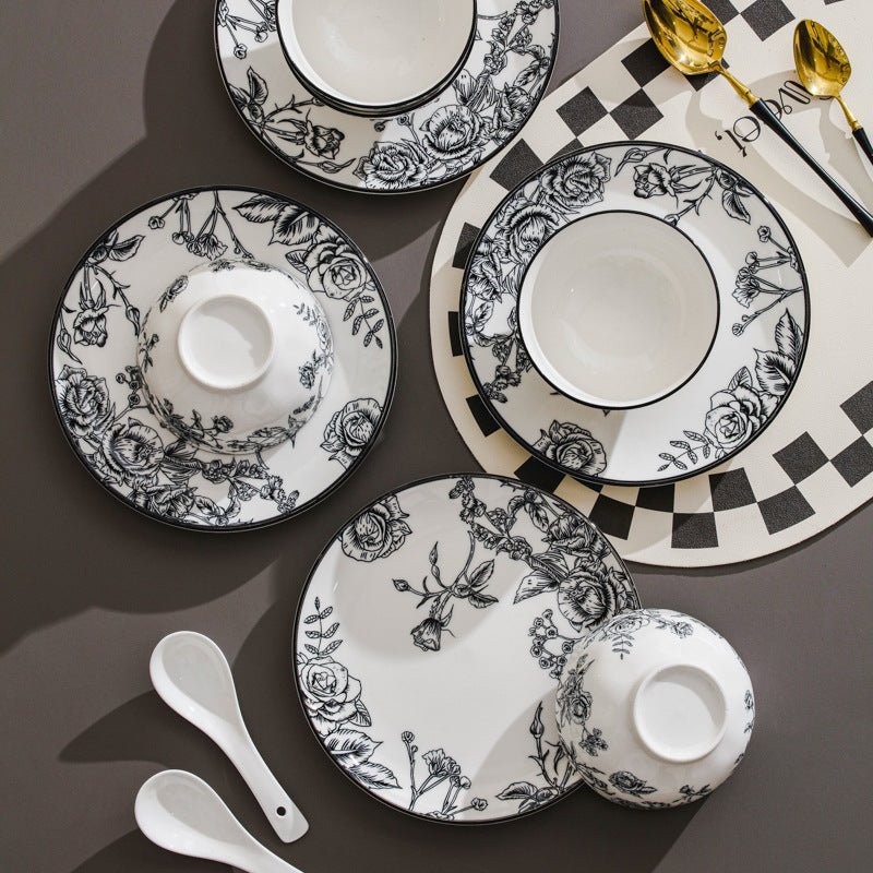 Bowl Dish Cutlery Gift Box Set - stcraftdigital