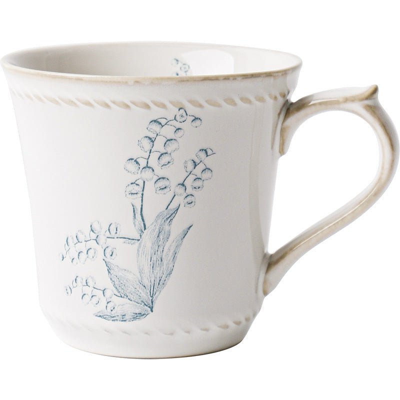 Ceramic Tableware Underglaze Rice Dinner Plate Fish Dish Mug Soup Bowl - stcraftdigital