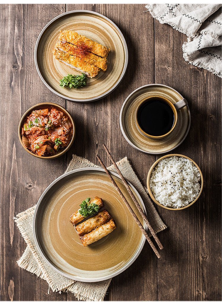 Elegant Ceramic Dining Set - stcraftdigital