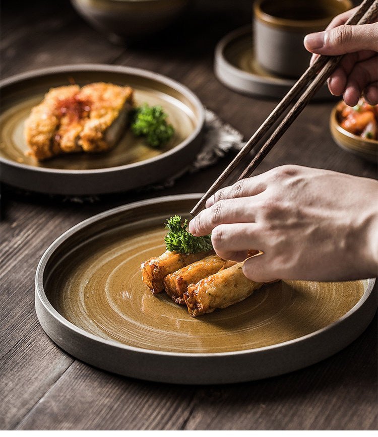 Elegant Ceramic Dining Set - stcraftdigital