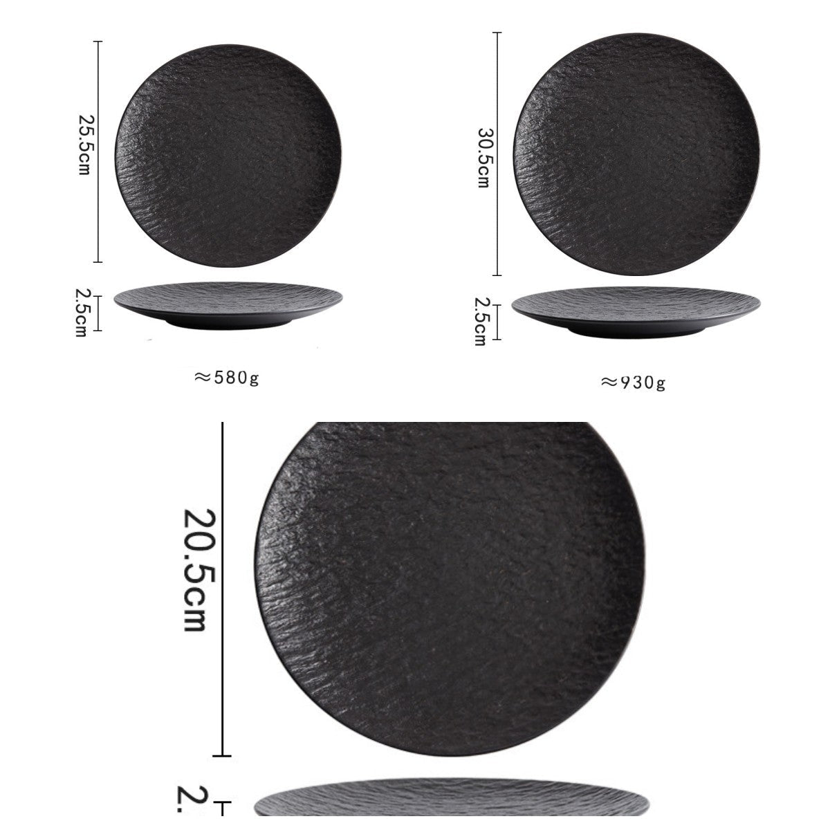 Elegant Rock-Style Dinner Plate - stcraftdigital